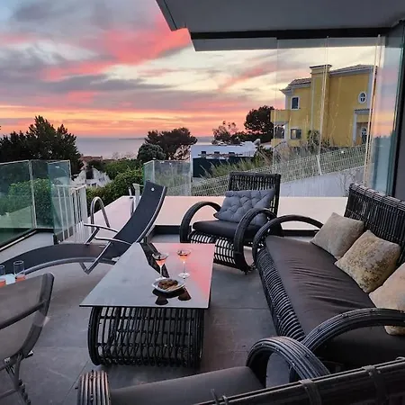 Modern With Sea & River View Pool And Gym. Villa Lissabon
